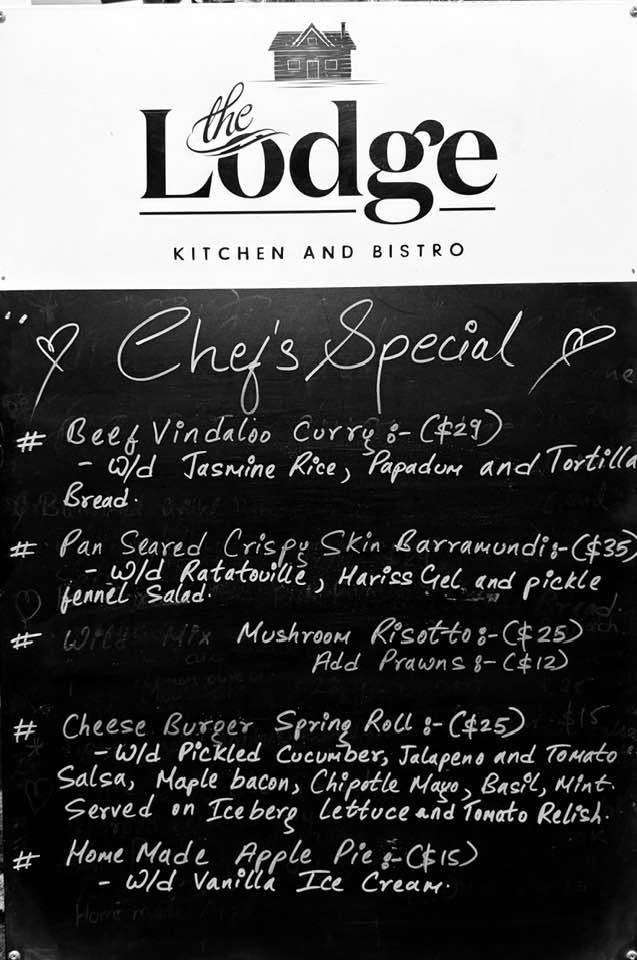 Featured image for “Chef’s Daily Specials at Asquith Club (lodge)”