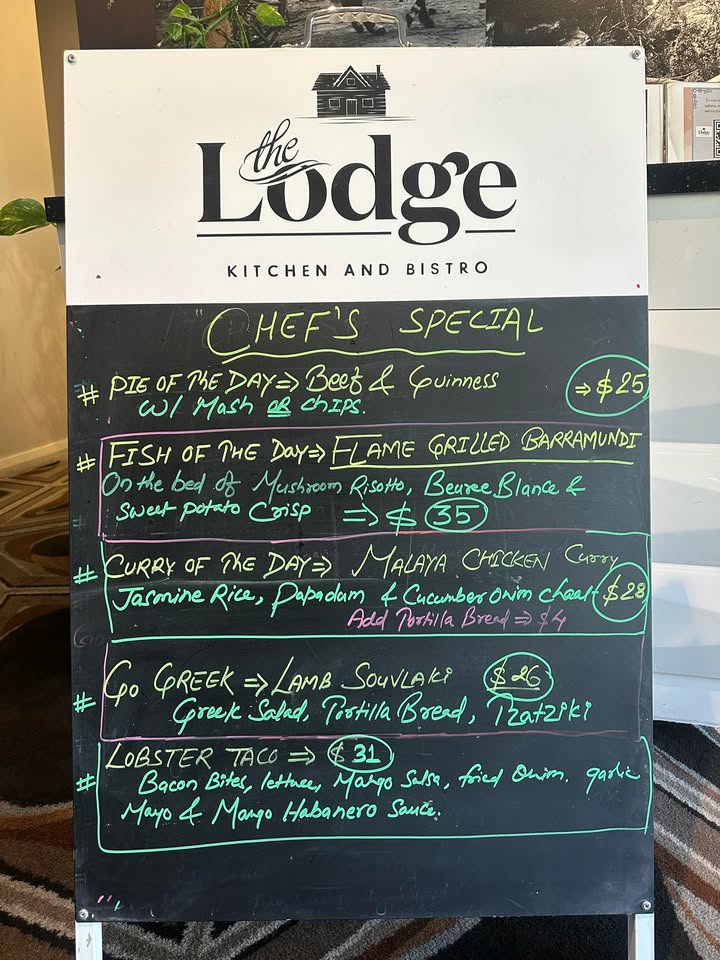 Featured image for “Gourmet Chef’s Specials at The Lodge Kitchen: Culinary Delights Await”