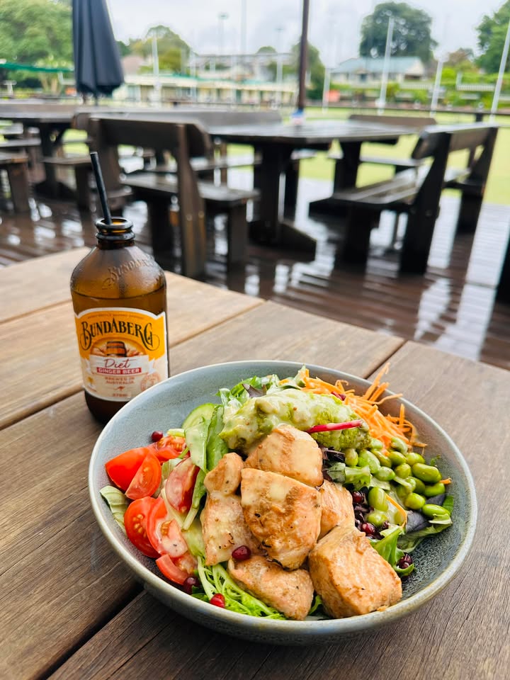 Featured image for “Poached Salmon Poke Bowl at Asquith Club (The Lodge)”