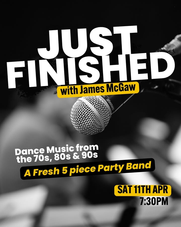 Featured image for “Just Finished with James McGaw at Asquith Club”