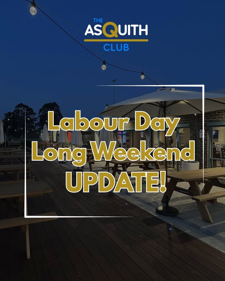 Featured image for “Long Weekend Hours & Updates at Asquith Club”