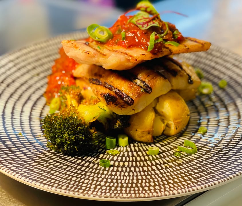 Featured image for “Flame-Grilled Barramundi at Asquith Club (The Lodge)”