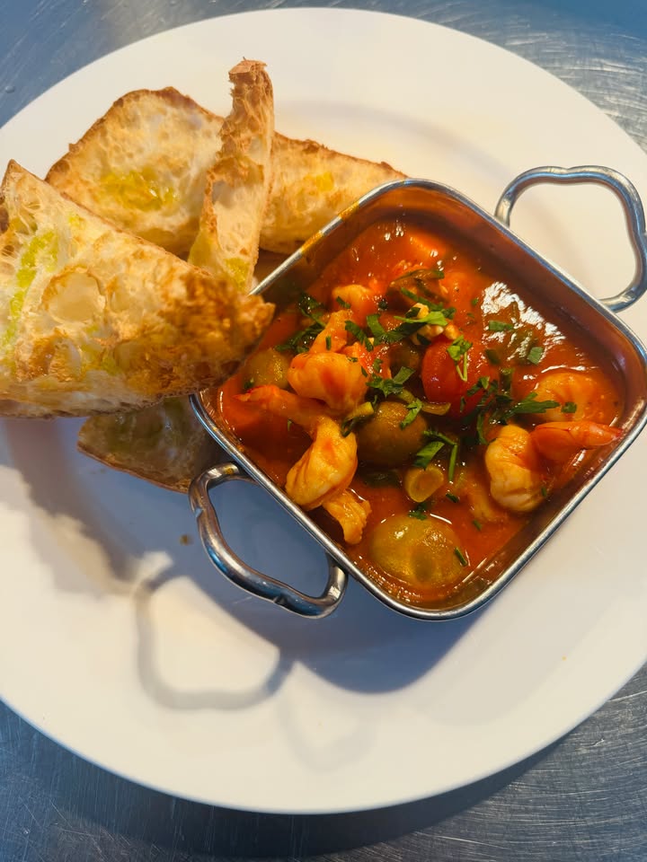 Featured image for “New Prawn Saganaki Now at Asquith Club (The Lodge) Bistro”